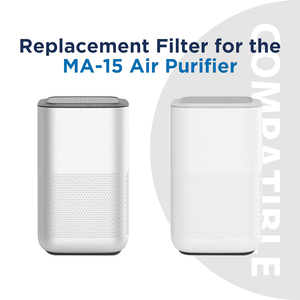 Medify MA-15 Luftreiniger Ersatz-HEPA-Aktivkohlefilter Umweltfreundlich Hohe Durchlässigkeit für Haushalt und Gewerbe - Product Image 4