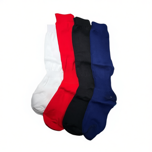 Calcetines Deportivos Largos con Logo Personalizable para Niños y Adultos Estilo Atleta Absorbentes de Sudor Técnica de Sublimación Digital para Fútbol - Product Image 1