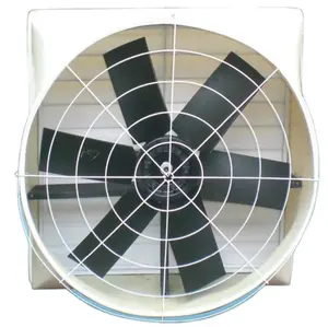 850mm Industrial FRP Exhaust Fan Fiber Glass Plastic Exhaust Fan