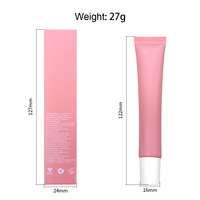 Baume à Lèvres Marque Blanche Vente en Gros Personnalisé Rose Couleur Huile à Lèvres Peptide Saveur Fruit Traitement Baume Beurre à Lèvres