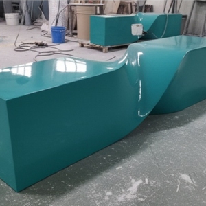 Sièges modulaires <span class=keywords><strong>en</strong></span> fibre <span class=keywords><strong>de</strong></span> verre FRP Bancs cuboïdes pour espaces urbains extérieurs Intérieur Longueur personnalisée Design <span class=keywords><strong>de</strong></span> meubles pour sièges publics à la mode - Product Image 6