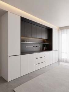 Meuble de rangement moderne de luxe en MDF pour le salon, la salle à manger, le bar à domicile, caractéristiques de rangement pour la chambre à coucher - Product Image 2