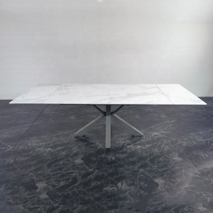 Car berry New Design Großhandel Tisch A Manger Moderne Luxus Y-Form Marmor Stein Rock Board Tischplatte Esstische - Product Image 4