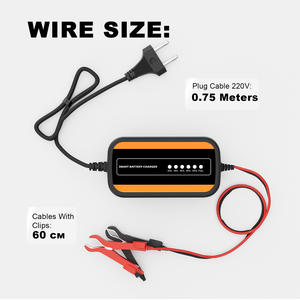 12 v2a caricabatteria per moto protezione <span class=keywords><strong>da</strong></span> sovracorrente protezione carica carica <span class=keywords><strong>batteria</strong></span> <span class=keywords><strong>da</strong></span> 6 luci - Product Image 3
