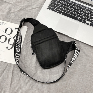 <strong>Small</strong> Order Custom Mini <strong>Black</strong> Oxford Logo Custom Slab <strong>Bag</strong> Outdoor Sport Crossbody Chest <strong>Bag</strong> for Cards Collection Sling Pack - Product Image 5