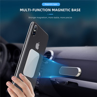 Support Téléphone Voiture Magnétique Universel Mini Multifonctionnel, Fixation Murale Aimantée pour Téléphone Portable