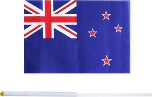 ธงชาตินิวซีแลนด์แบบมือถือขนาดเล็ก ขายส่ง ธงชาตินิวซีแลนด์แบบมีด้ามจับ ธงชาตินิวซีแลนด์แบบแท่ง - Product Image 2