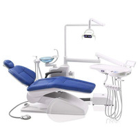 Fauteuils dentaires Fauteuil dentaire équipements dentaires les moins chers avec capteur LED lumière cuir PU souple fauteuil Hospital Clinic Usefor