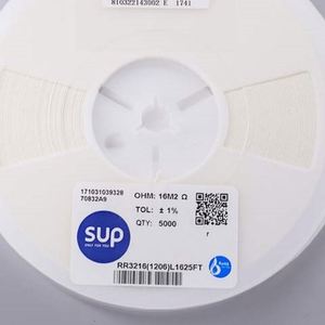 Whole Sale RR3216 1206L1625FT 1206 3216 Resistors Chip Resistors SMD Resistors 16.2Mohm 1% 1/4W Thick Film Resistor - Product Image 1