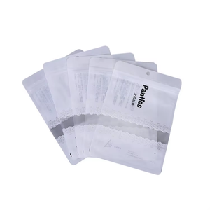 Großhandel Maßgefertigte Kleine Standbeutel Recycelbare <span class=keywords><strong>PET</strong></span>/CPP Reißverschlussbeutel Tiefdruck Oberflächenbehandlung für Kosmetik Schmuck Ringe - Product Image 1