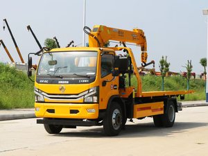 Truk Derek Diesel Manual 6,3 Ton dengan Derek 8 Ton dan <span class=keywords><strong>Flatbed</strong></span> Baru - Product Image 1