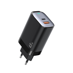 Oem ODM 65W sạc du lịch sạc nhanh QC3.0 sạc điện thoại di động thông minh SCP Tính năng EU cắm gan 20V USB Loại C PD tường sạc - Product Image 3