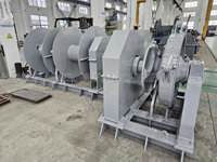 Tambour en acier inoxydable compact 15T à tambour unique engrenage de précision treuil d'ancre électrique marin/guindeau/palan/Tugger
