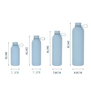 Logotipo personalizado de Yekea, 16oz, bebida directa, estilo europeo, vasos de acero inoxidable para negocios, revestimiento de goma aislado, botellas ecológicas - Product Image 2