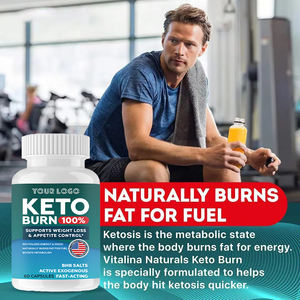 Capsules amincissantes Keto OEM/ODM, brûleur de graisse plus, pilules <span class=keywords><strong>pour</strong></span> la perte d'appétit, complément alimentaire, énergie naturelle, brûleur de graisse sain <span class=keywords><strong>pour</strong></span> femmes - Product Image 4