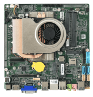 DDR4 serveur intégré/station de travail PC carte mère QM7000 BGA1440 4K Mini Cpu Core I7 PCI-E 16X GPIO pour le contrôle industriel
