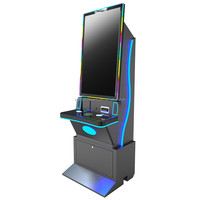 Machine de jeu vidéo d'arcade à gabinets métalliques verticaux LED 43 pouces, type jeu de machine à sous, à haute rentabilité