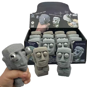 Jouet anti-stress créatif Rock Man, effet de compression des yeux, pour soulager le stress, pour les 14 ans et plus, unisexe - Product Image 1