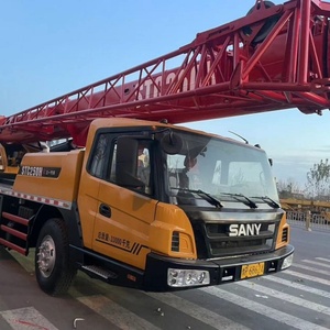 Grue sur camion hydraulique Sany d'occasion en bon état, 25 tonnes, SANY STC250, petite grue d'occasion de 20 à 25 tonnes - Product Image 3
