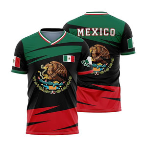 Camiseta de Fútbol de México al por Mayor, Personalizada con el Logotipo del Equipo y Nombre, Ropa Deportiva de Fútbol - Product Image 3