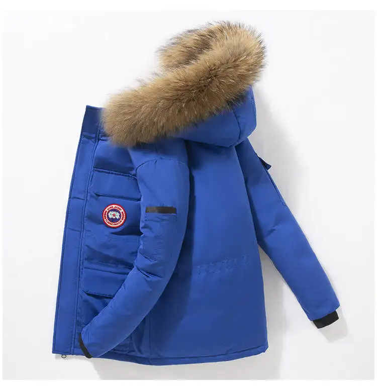 Big And Tall Winter Coat Canada goose Fashion Outdoor Down Brand Feather Jacket For Men And Women