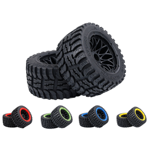 HPI <span class=keywords><strong>BAJA</strong></span> <span class=keywords><strong>5B</strong></span> 2nd Gen RC Buggy Pneus Arrière 170x80 ROFUN Roues 1/5 Échelle Monster Truck Jantes Tout Terrain Beadlock Style Racing Parts - Product Image 2