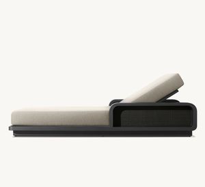 Tumbona <span class=keywords><strong>de</strong></span> aluminio <span class=keywords><strong>de</strong></span> gama alta <span class=keywords><strong>SANTIAGO</strong></span> con cojín grueso, muebles <span class=keywords><strong>de</strong></span> exterior, muebles <span class=keywords><strong>de</strong></span> jardín <span class=keywords><strong>de</strong></span> lujo, tumbona moderna, tumbona - Product Image 4