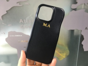 <span class=keywords><strong>Funda</strong></span> de teléfono de cuero PU con estilo 3D, soporte para <span class=keywords><strong>iniciales</strong></span>, logotipo inferior, estampado de flores de vaquero, <span class=keywords><strong>funda</strong></span> con soporte para <span class=keywords><strong>Iphone</strong></span> 12-16 Pro Max - Product Image 2