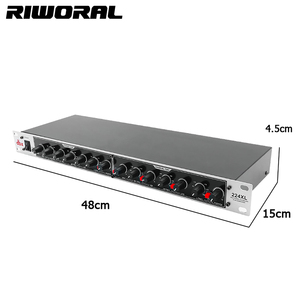 224XL профессиональный стерео 2-канальный электронный кроссовер с фильтром высоких частот, звуковое оборудование - Product Image 3