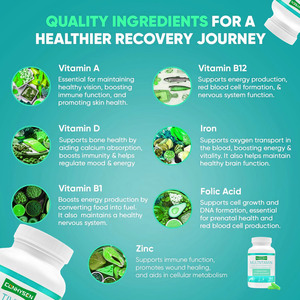 Private Label Multivitaminen Supplement Vrouwen Multi-Vitaminen En Mineralen Gezondheid Vitamine A, C, D, B Complex Multivitamine Capsules - Product Image 4