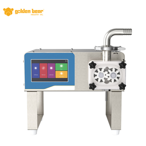 Desktop Gear Pump Filling Machine Semi Automatic Viscous Liquid Honey Syrup Jar <b>Bottle</b> Filling Filler - Product Image 1
