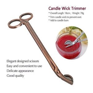 2020 en gros en acier inoxydable mèche dipper snuffer bougie ciseaux <span class=keywords><strong>couleur</strong></span> <span class=keywords><strong>cuivre</strong></span> Bougie mèche - Product Image 4