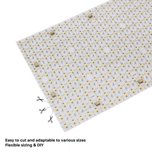 Tấm đèn <span class=keywords><strong>LED</strong></span> tấm nền điều chỉnh nhiệt độ màu mới của Raymates, DC24V, dẻo, có thể cắt, điều chỉnh độ sáng, dùng cho mặt bàn đá cẩm thạch - Product Image 6