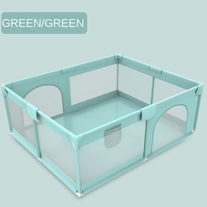 Best-seller Oxford panno pieghevole box per bambini e bambini recinzione di sicurezza cancelli gioco cortile box per bambini - Product Image 2