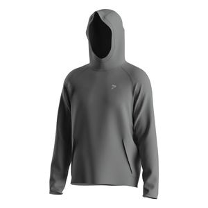 Sweat à capuche fin et confortable, respirant, sans plis, en polyester, coton et élasthanne, extensible dans les quatre sens pour un usage quotidien urbain - Product Image 1