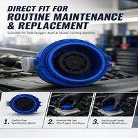 Tapa de Expansión de Refrigerante de Repuesto para Automóvil, Tapa del Tanque de Agua del Radiador Compatible con Audi A1 A3 A4 Q3 Q5 VW Polo Golf Tiguan Skoda
