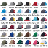 Vente en gros de haute qualité vierge Richardson 112 Casquettes de camionneur Snapback Logo brodé personnalisé Casquettes de baseball à dos en maille