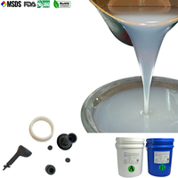 Caoutchouc de silicone liquide auto-lubrifiant résistant à la chaleur élevée et aux solvants de qualité alimentaire et médicale pour les profils de fabrication de joints d'huile