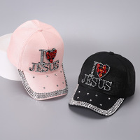 Grosir OEM ODM kustom desain berlian bordir topi rajut ringan Pria Wanita topi bisbol luar ruangan olahraga