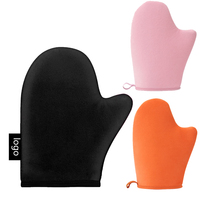 Gants exfoliants personnalisés avec logo, applicateur de bronzage auto-bronzant avec mitaine de bronzage pour lotions et brumes, gant de bronzage
