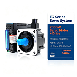 Motor de CA completamente nuevo ECM-E3M-E21320RSE 2000W 2000RPM IP65 con codificador absoluto de 24 bits IE4, compatible con el variador ASD-E3 para torno - Product Image 6