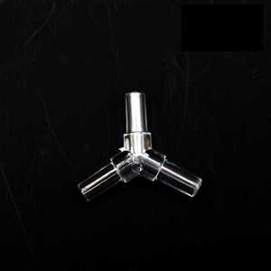 4mm di diametro del serbatoio di pesce pompa di aria a tre vie deviatore di plastica T tipo acquario pompa di ossigenazione distributore acquari e accessori - Product Image 6