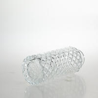 Salle de fleurs en céramique décorative de luxe 200ml pour diffuseur de roseaux bouteilles en verre transparent quantité minimale de commande 100 pièces