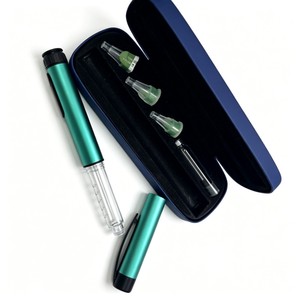 Bolígrafo Mágico Reutilizable de Metal y Vidrio, 80U, Longitud de Aguja Ajustable, Cartucho de 3 ml, Duradero, para el Cuidado de la Piel, Suave como la Seda, Bolígrafo Dosificador Cosmético - Product Image 1