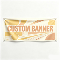 Bannière en vinyle en gros, finition mate, bannière en PVC flexible pour affichage en hangar d'aéroport