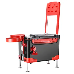 32l Large Capacity Abs Material Multifunction Portable Carp Fishing Lure Tackle Fish Cooler Seat Box Large Capacity With Wheels