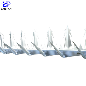 หนามแหลมป้องกันการปีนป่าย วัสดุโลหะ สำหรับรั้วสวน เพิ่มความปลอดภัยสูง - Product Image 2