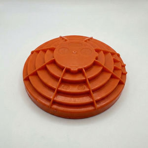 Boule de marquage de câble enterré orange 101,4 kHz à détection passive pour les réseaux de fibres optiques, en polyéthylène étanche - Product Image 3