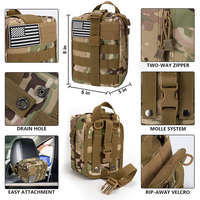 Kit de premiers soins d'urgence Molle IFAK pochette médicale sac de survie avec garrot en vente en gros