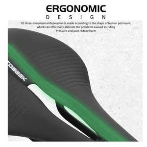 Selim de Bicicleta TOSEEK Pro em Couro Microfibra com Carcaça de <span class=keywords><strong>Nylon</strong></span> e Fibra de Vidro, Trilhos Redondos 7x7mm, Assento Antiderrapante para Bicicletas de Estrada e MTB, Peças de Corrida - Product Image 6